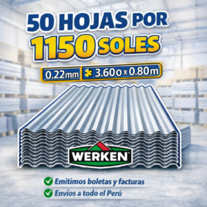 CALAMINA WERKEN - PACK 50 HOJAS