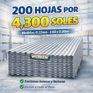 CALAMINA WERKEN - PACK 200 HOJAS